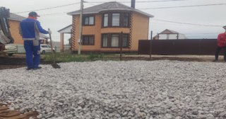 Подсыпка земельного участка в Новоалтайске в октябре