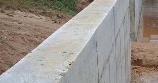 Строительство подпорной стенки из бетона в Новоалтайске в октябре